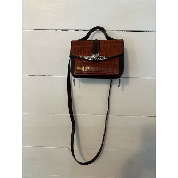 Marc Chantal MC Vintage Brown And Black Purse(Crossbody) - Picture 2 of 8